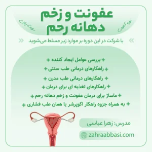 عفونت و زخم دهانه رحم