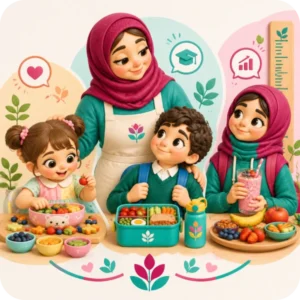 دوره جامع لقمه های آینده ساز (نقشه راه تغذیه و رشد کودک و نوجوان | 3 تا 14 سال)