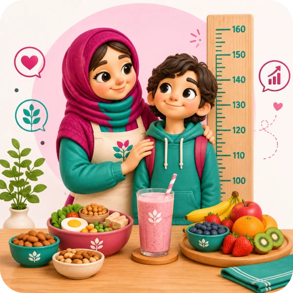 میکرودوره تغذیه نوجوان (11 تا 14 سال)